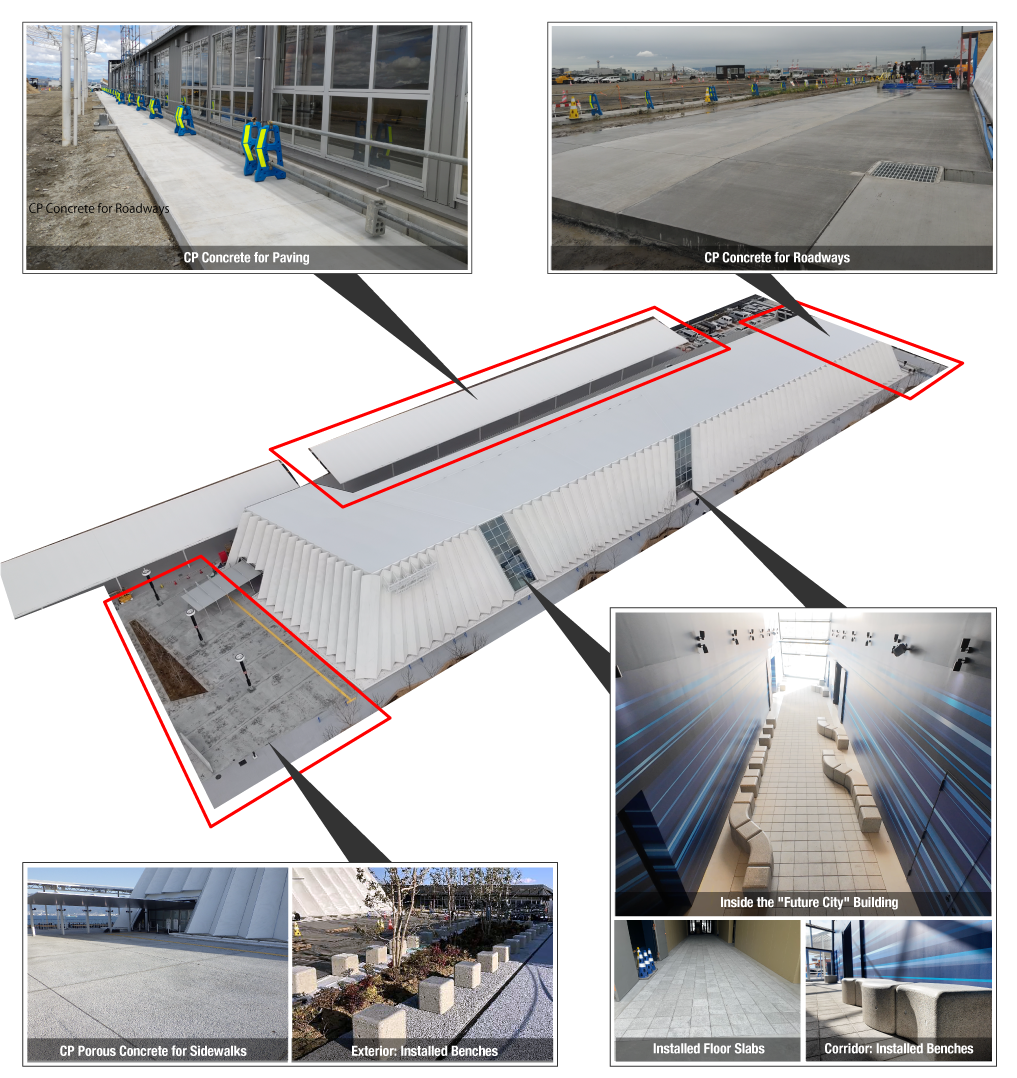 Where CP Concrete Was Used: Expo 2025