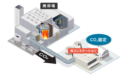 bsorbing CO₂ Captured from Waste Incineration Plants